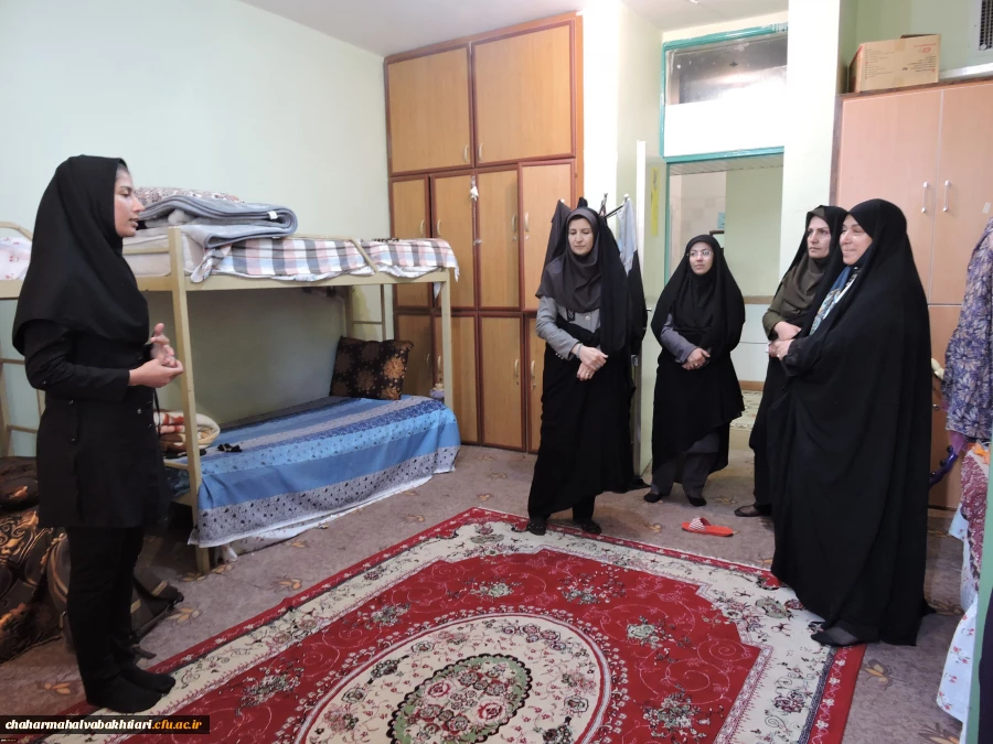 بازدید از پردیس شهید باهنر شهرکرد