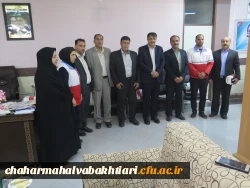 قدردانی هلال احمر از دانشگاه فرهنگیان