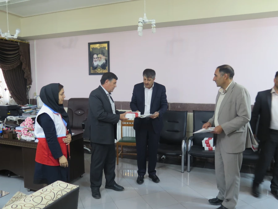 قدردانی هلال احمر از دانشگاه فرهنگیان