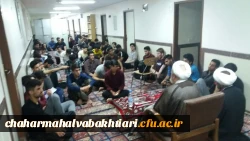 حضور استاد اخلاق حجت الاسلام همتیان در پردیس بحرالعلوم