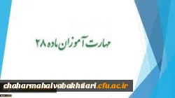 مهارت آموزان ماده 28