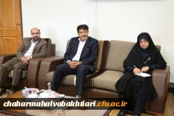 دیدار معاون آموزشی و تحصیلات تکمیلی با استاندار