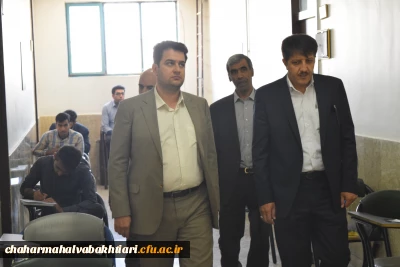 بازدید معاون آموزشی و تحصیلات تکمیلی از پردیس ها و مرکز دانشگاه فرهنگیان استان چهارمحال و بختیاری