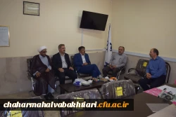 بازدید مدیریت استانی  دانشگاه از پردیس ها و مرکز و بررسی موارد و مسائل مربوط به آنان