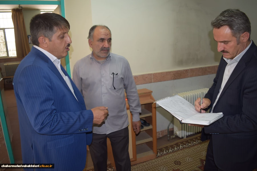 بازدید مدیریت استانی  دانشگاه از پردیس ها و مرکز و بررسی موارد و مسائل مربوط به آنان