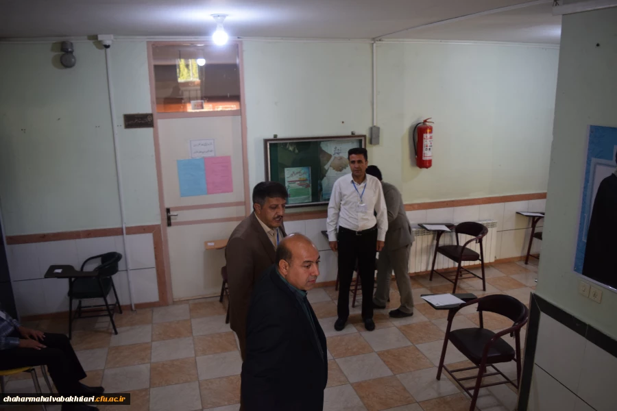 حضور نماینده ناظر سازمان مرکزی دانشگاه فرهنگیان در برگزاری آزمون اصلح مهارت آموزان