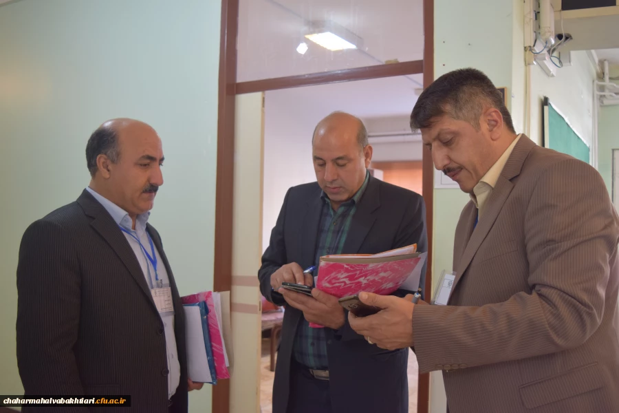 حضور نماینده ناظر سازمان مرکزی دانشگاه فرهنگیان در برگزاری آزمون اصلح مهارت آموزان