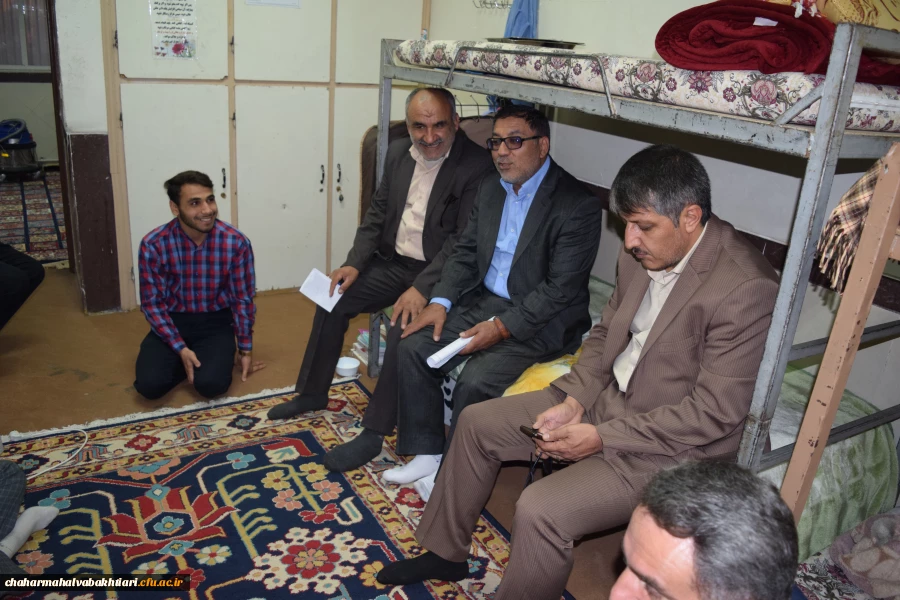 بازدید معاون دانشجویی سازمان مرکزی از دانشگاه فرهنگیان استان چهارمحال و بختیاری 2