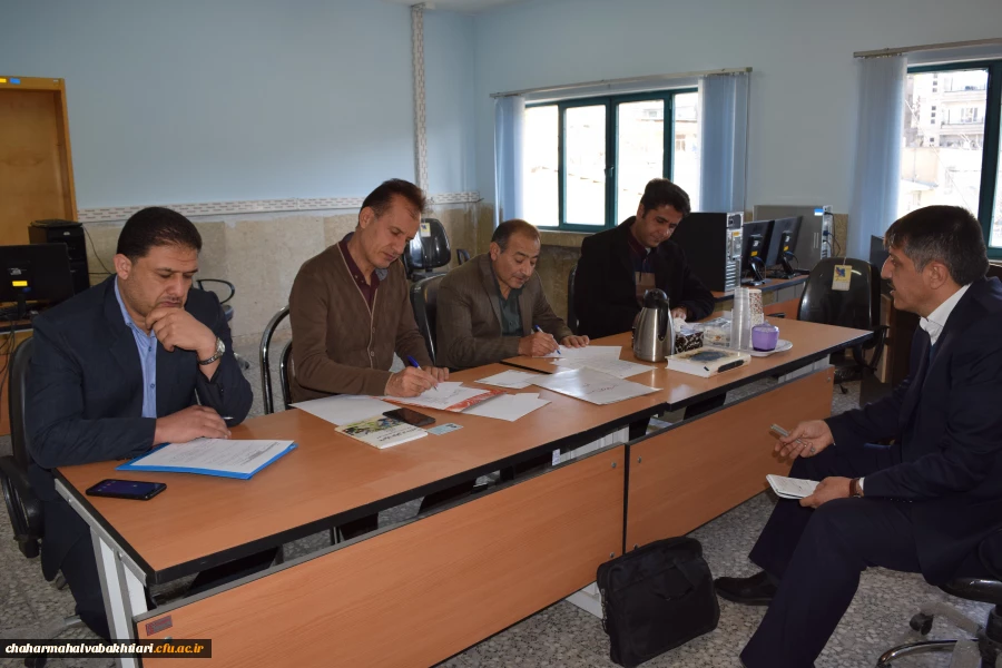 بازدید مدیریت استانی دانشگاه فرهنگیان از روند برگزاری مصاحبه پذیرش شدگان آزمون استخدامی 