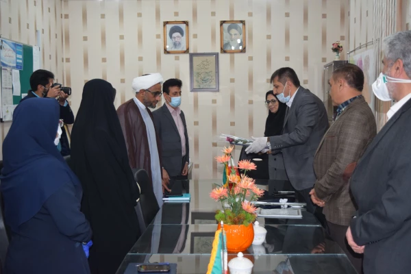 تشکر و قدردانی مدیریت دانشگاه فرهنگیان استان چهارمحال و بختیاری از مدافعان حوزه سلامت 6