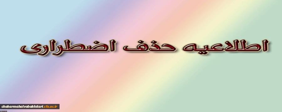 حذف اضطراری 2