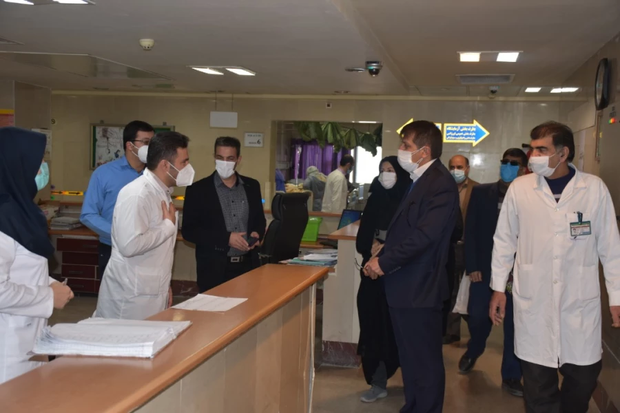 تقدیر رییس دانشگاه فرهنگیان استان چهارمحال و بختیای از پرستاران و کادر درمان 5