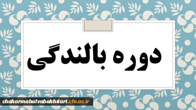 برگزاری دوره بالندگی حرفه ای  با عنوان 