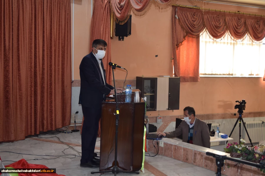 مراسم استقبال از نو دانشجومعلمان دانشگاه فرهنگیان با حضور نماینده ولی فقیه در استان چهارمحال و بختیاری 4