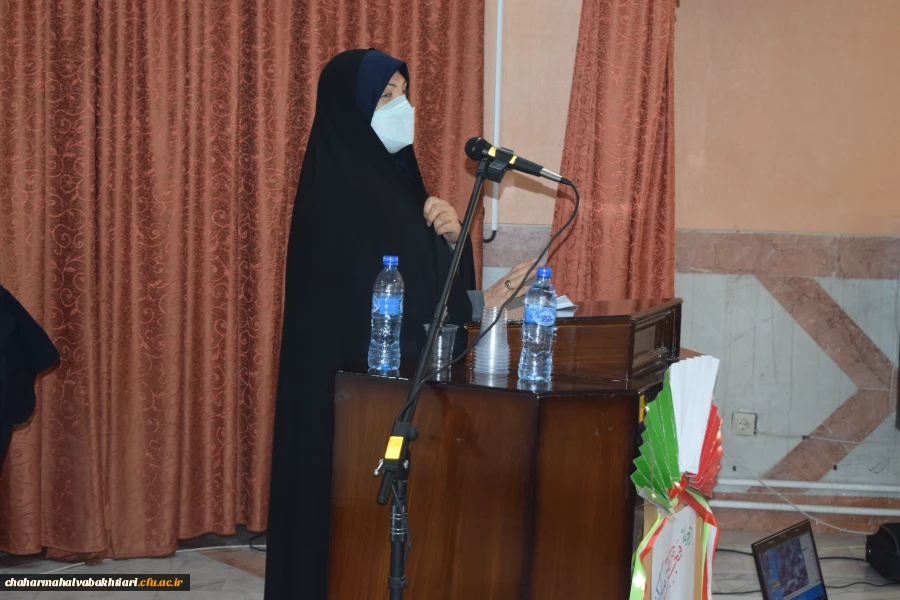 مراسم استقبال از نو دانشجومعلمان دانشگاه فرهنگیان با حضور نماینده ولی فقیه در استان چهارمحال و بختیاری 5