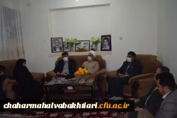 دیدار رییس دانشگاه فرهنگیان استان چهارمحال و بختیاری با خانواده های معزز شهدای دانشجو معلم 4
