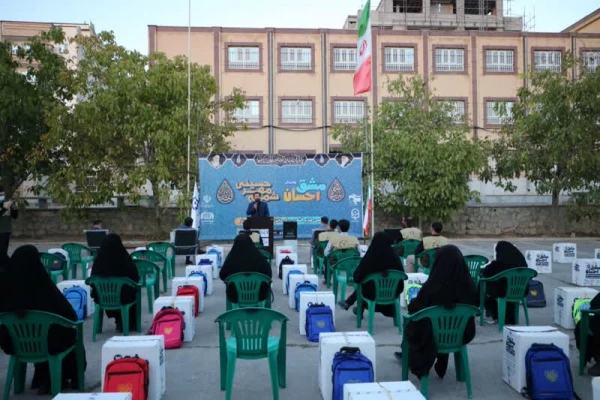 توزیع لوازم التحریر در دانشگاه فرهنگیان استان چهارمحال و بختیاری 3