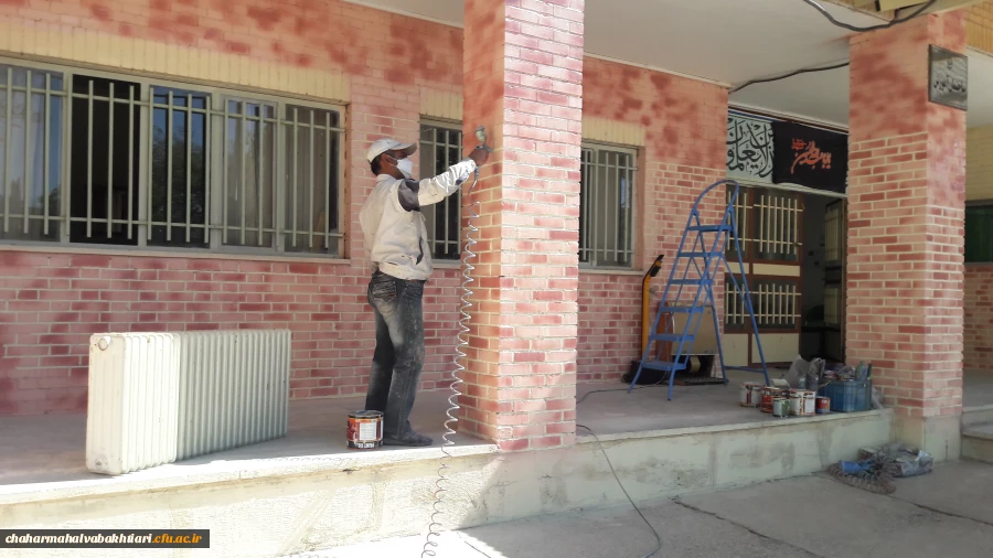 عملیات تعمیر ، تجهیز و بهسازی  موتورخانه­ی سراهای دانشجویی مرکز آموزش عالی شهید رجایی فرخشهر صورت پذیرفت. 4