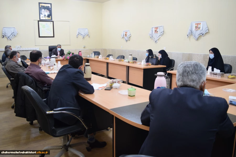 نشست صمیمی اعضاءهیات علمی دانشگاه فرهنگیان  با رئیس دانشگاه 