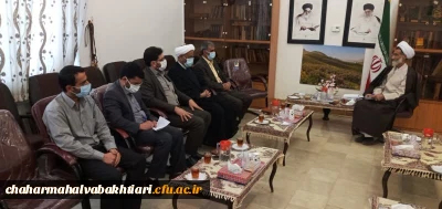 دیدار با نماینده ولی فقیه در استان:

دیدار رییس دانشگاه فرهنگیان چهارمحال و بختیاری با نماینده ولی فقیه در استان