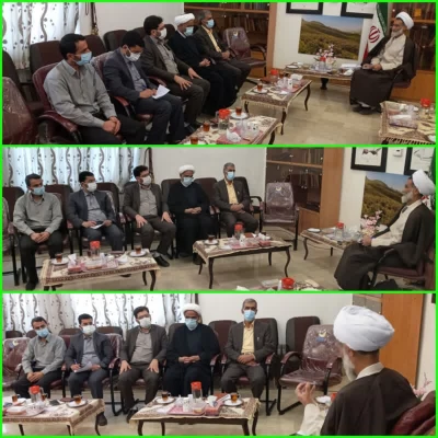 دیدار رییس دانشگاه فرهنگیانچهارمحال و بختیاری با نماینده ولی فقیه در استان 5