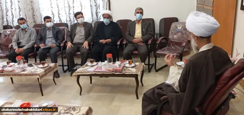 دیدار با نماینده ولی فقیه در استان و امام جمعه شهرکرد