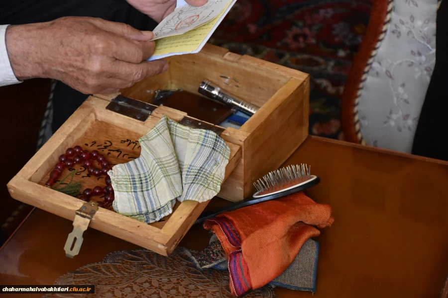 دیدار رییس دانشگاه فرهنگیان استان چهارمحال و بختیاری با خانواده شهید دانشجو معلم  2