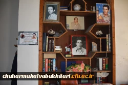 دیدار رییس دانشگاه فرهنگیان استان چهارمحال و بختیاری با خانواده شهید دانشجو معلم  4