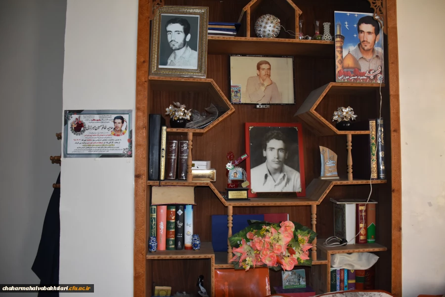 دیدار رییس دانشگاه فرهنگیان استان چهارمحال و بختیاری با خانواده شهید دانشجو معلم  4