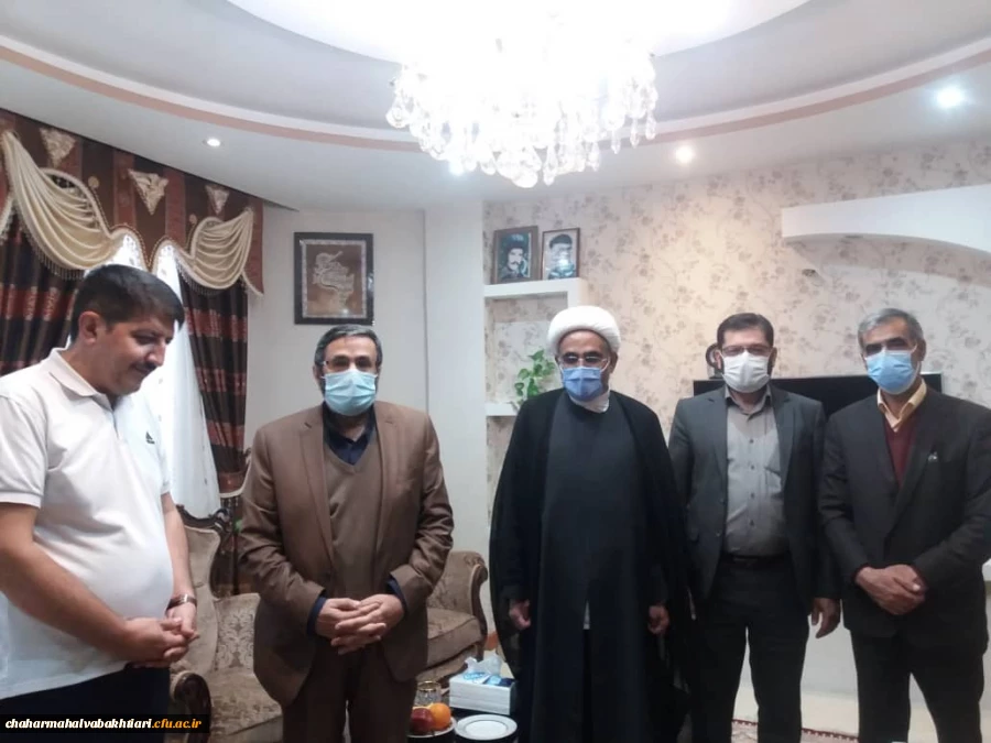 دیدار با خانوده شهید عوض علی نظری فرد