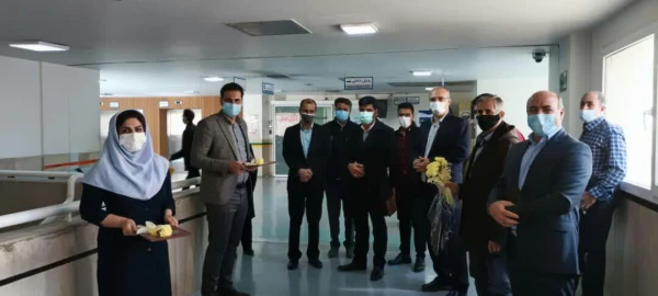 تجلیل از پرستاران بیمارستان شهر فرخشهر به مناسبت روز پرستار 2