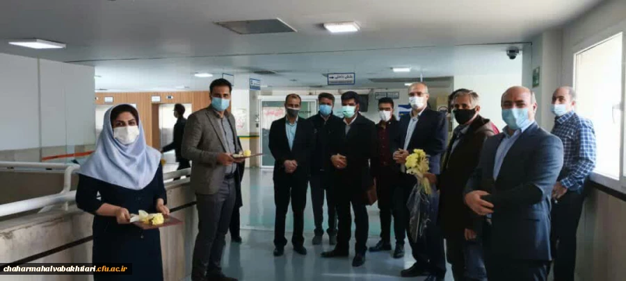 تجلیل از پرستاران بیمارستان شهر فرخشهر به مناسبت روز پرستار 2