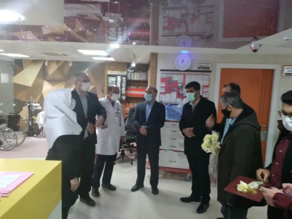 تجلیل از پرستاران بیمارستان شهر فرخشهر به مناسبت روز پرستار 5