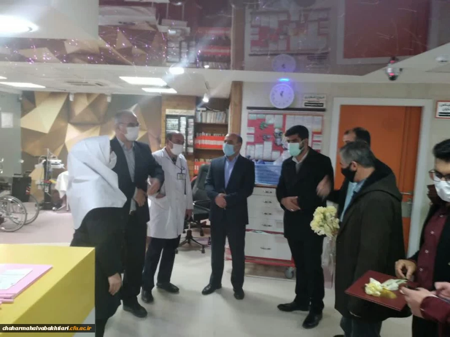 تجلیل از پرستاران بیمارستان شهر فرخشهر به مناسبت روز پرستار 5