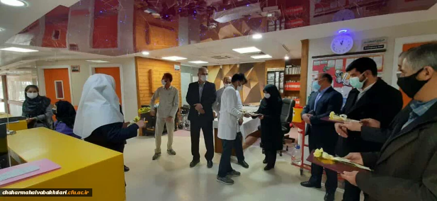 تجلیل از پرستاران بیمارستان شهر فرخشهر به مناسبت روز پرستار 6