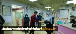 تجلیل از پرستاران بیمارستان شهر فرخشهر به مناسبت روز پرستار 7