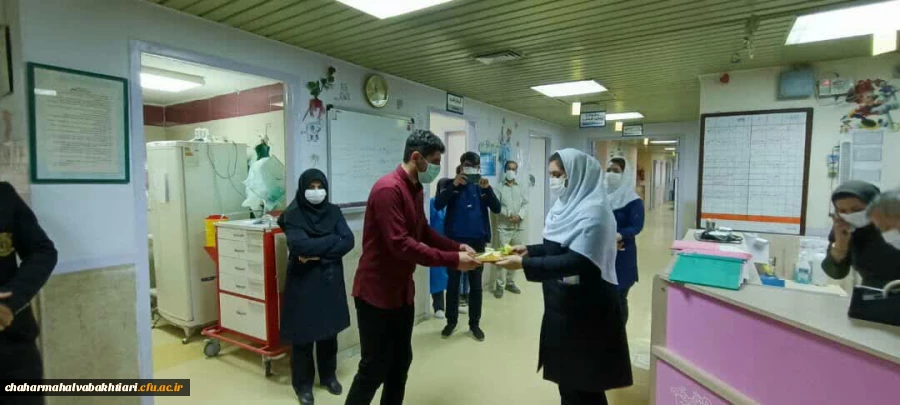 تجلیل از پرستاران بیمارستان شهر فرخشهر به مناسبت روز پرستار 7
