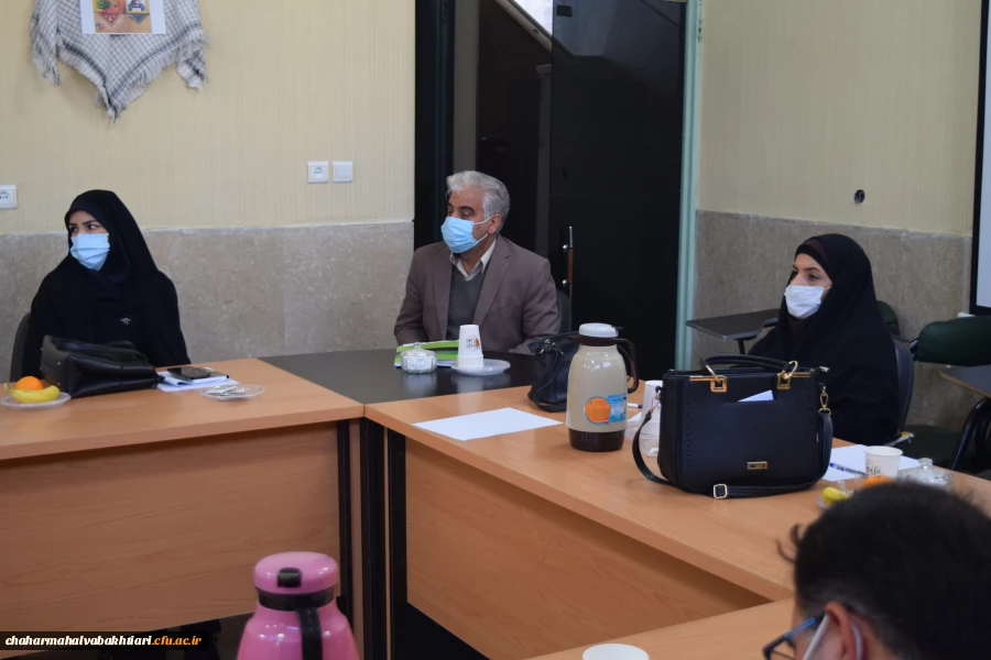 نشست ریاست دانشگاه با اعضای هیات علمی دانشگاه فرهنگیان