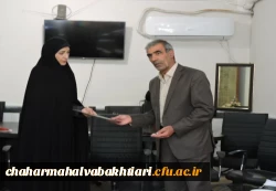 تکریم و معارفه سرپرست پردیس شهید باهنر شهرکرد 5