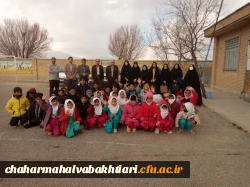   دانشجو معلمان کارورز پردیس شهید باهنر از کلاس های چند پایه منطقه گندمان بازدید نمودند 11