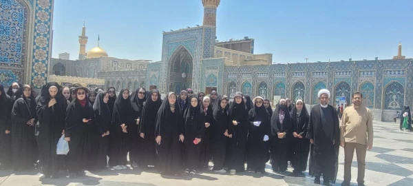 برگزاری اردوی مشهد مقدس برای دانشجویان شرکت کننده در طرح ولایت 2