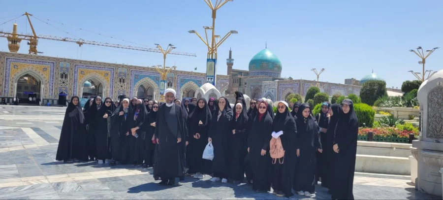 برگزاری اردوی مشهد مقدس برای دانشجویان شرکت کننده در طرح ولایت 3