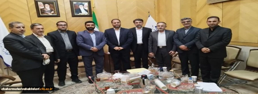 دیدار رییس دانشگاه فرهنگیان و مسئولین استانی با وزیر آموزش و پرورش 2