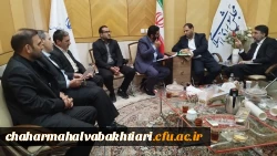 دیدار رییس دانشگاه فرهنگیان استان با وزیر آموزش و پرورش