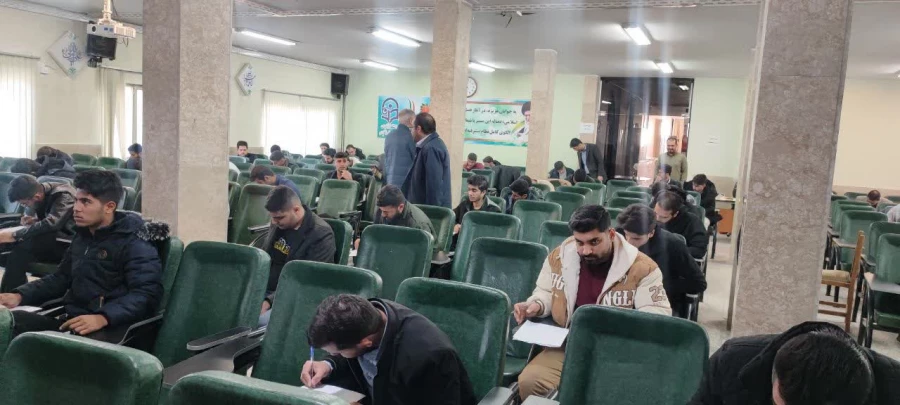 بازدید سرزده رئیس دانشگاه فرهنگیان استان از روند برگزاری امتحانات  3