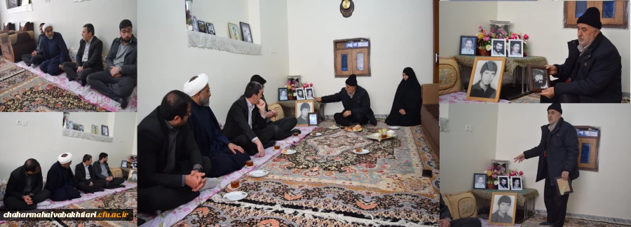 دیدار با خانواده شهیدان شرافت 2