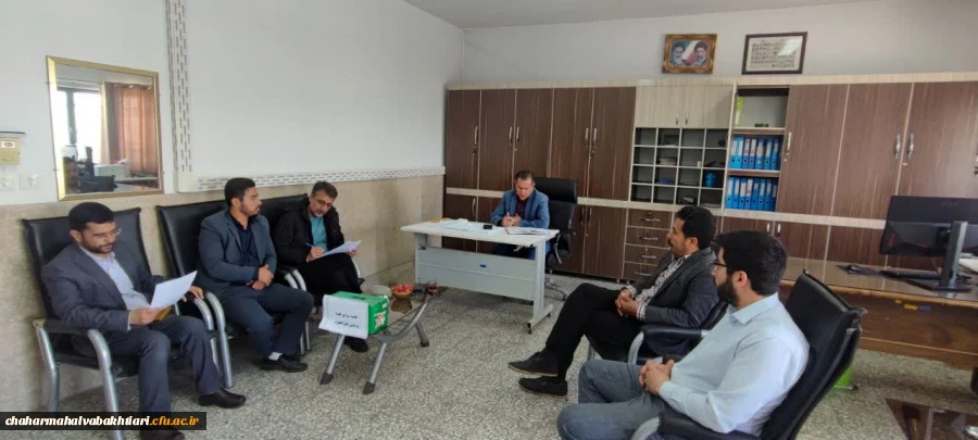 به گزارش روابط عمومی دانشگاه فرهنگیان استان چهارمحال و بختیاری جلسه سرای طیبه پردیس بحرالعلوم با حضور سرپرست معاونت توسعه منابع و امور دانشجویی و معاونت آموزشی و فرهنگی و پژوهشی و کارشناس امور دانشجویی و سرپرستان سرای دانشجویی برگزار گردید 2