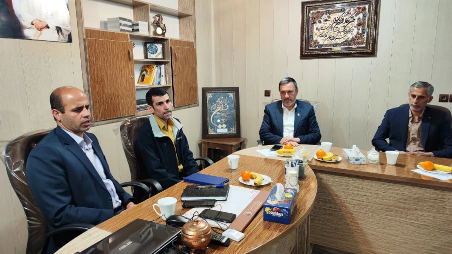 تجلیل از اعضای شورای شهر فرخ شهر 2