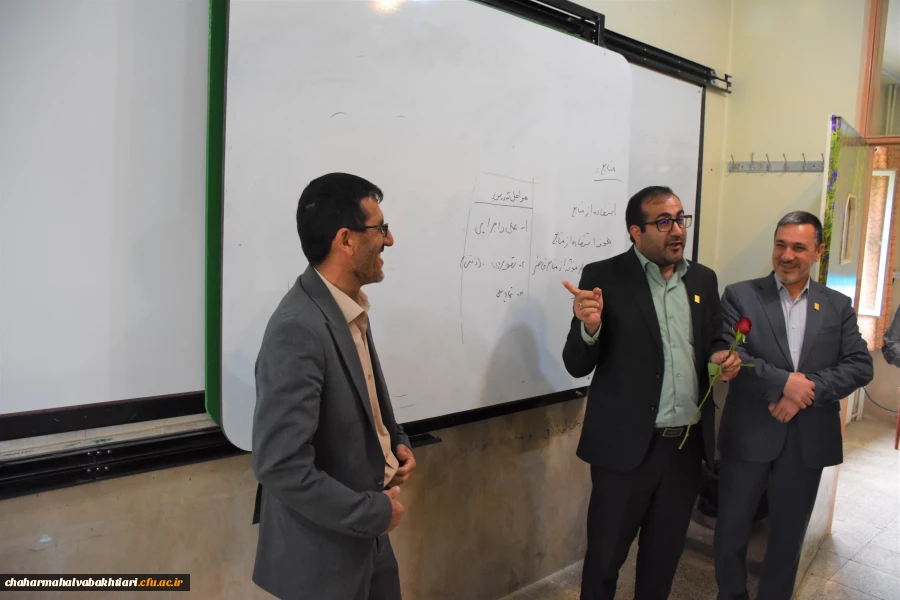 تقدیر از اساتید و کارمندان دانشگاه فرهنگیان استان 3
