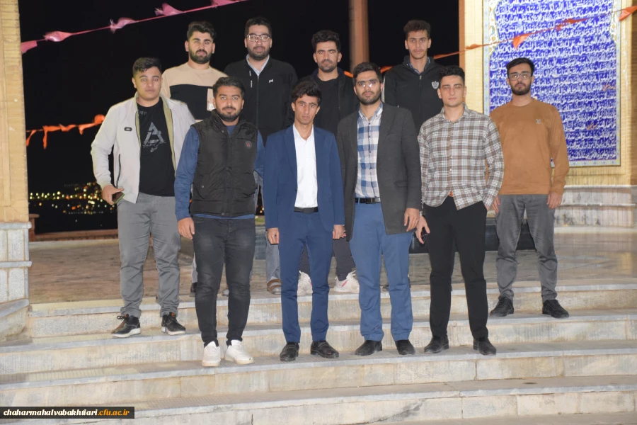 تجدید میثاق دانشجویان با شهدا و قرائت دعای توسل در تپه نوالشهدا 2